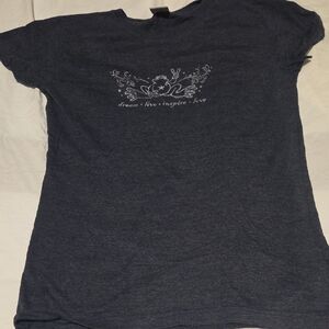 Women’s Navy Graphic Tee - Dream Live Inspire Love